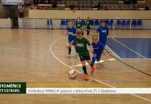 LITOMĚŘICE: Fotbalový MINICUP poprvé v tělocvičně ZŠ U Stadionu