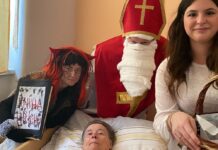 Mikuláš, anděl a čert navštívili také SeniorCentrum SeneCura v Terezíně