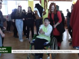 POLEPY: Mikulášská zábava Domova Na Pustaji měla letos hosty i tombolu