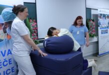 V litoměřické nemocnici nabízejí maminkám novinku, porodní gauč