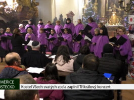 LITOMĚŘICE: Kostel Všech svatých zcela zaplnil Tříkrálový koncert