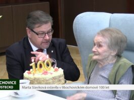 LIBOCHOVICE: Marta Slavíková oslavila v libochovickém domově 100 let