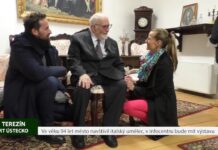 TEREZÍN: Ve věku 94 let město navštívil italský umělec, v infocentru bude mít výstavu