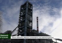ČÍŽKOVICE: Zimní odstávka připraví cementárnu na celoroční provoz