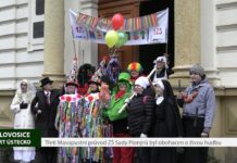LOVOSICE: Třetí Masopustní průvod ZŠ Sady Pionýrů byl obohacen o živou hudbu