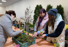 Na Tržnici Zahrady Čech si můžete ZDARMA vyrobit jarní květinové dekorace