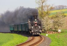 Prvomájová parní jízda na Švestkové dráze se blíží
