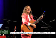 LITOMĚŘICE: Lenka Filipová zazpívala vyprodanému litoměřickému divadlu