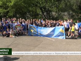 LITOMĚŘICE: Ke štědrému výtěžku Běhu pro Hospic sv. Štěpána přispěly i basketbalové týmy