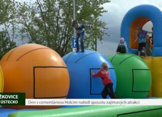 ČÍŽKOVICE: Den s cementárnou Holcim nabídl spoustu zajímavých atrakcí