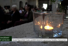 ZAHOŘANY: Kostel Nejsvětější trojice potěšil částečně opravenou fasádou i koncertem