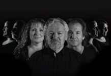 Kapela HARD BAROCK s Andorem Šándorem na terase Caffé Říp