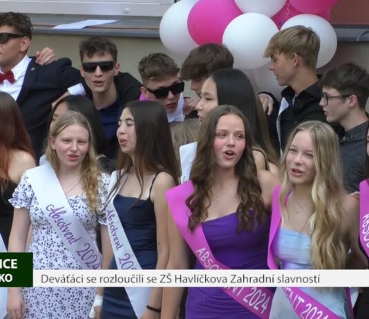 LITOMĚŘICE: Deváťáci se rozloučili se ZŠ Havlíčkova Zahradní slavností