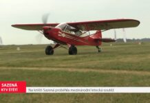 SAZENÁ: Na letišti Sazená proběhla mezinárodní letecká soutěž