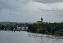 Fotogalerie: Litoměřice vyfocené z obou mostů – 15. 9. 2024