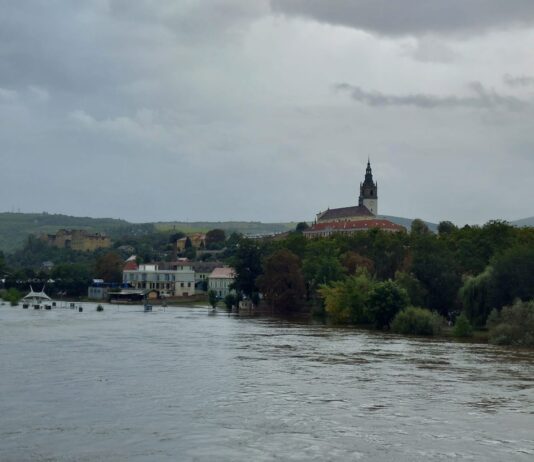 Fotogalerie: Litoměřice vyfocené z obou mostů – 15. 9. 2024