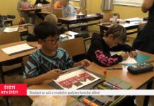 ŠTĚTÍ: Školáci se učí v mobilní polytechnické dílně