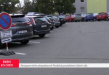 ŠTĚTÍ: Nezapomeňte přeparkovat! Probíhá pravidelné čištění ulic