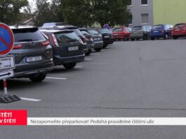 ŠTĚTÍ: Nezapomeňte přeparkovat! Probíhá pravidelné čištění ulic