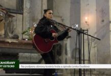 ZAHOŘANY: Na podporu obnovy kostela hrála a zpívala Lenka Dusilová