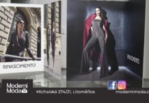 Prodejna značkového oblečení Moderní móda Litoměřice (reklama)