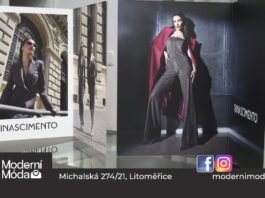 Prodejna značkového oblečení Moderní móda Litoměřice (reklama)