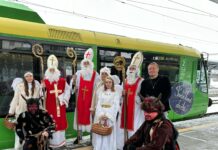 Mikulášské jízdy na Švestkové dráze zakončí ohňostroj