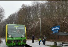 Sváteční jízdy Oparenského expresu začaly!