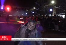 ŠTĚTÍ: Krampus čerti opět pobavili svou strašidelnou šou