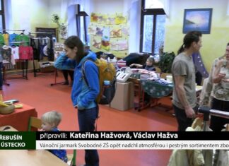 TŘEBUŠÍN: Vánoční jarmark Svobodné ZŠ opět nadchl atmosférou i pestrým sortimentem zboží