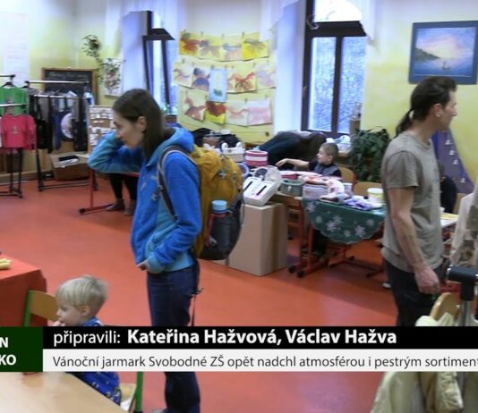 TŘEBUŠÍN: Vánoční jarmark Svobodné ZŠ opět nadchl atmosférou i pestrým sortimentem zboží
