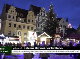 MÍŠEŇ: Jedny z nejkrásnějších Vánočních trhů v Německu lákají stále více Čechů