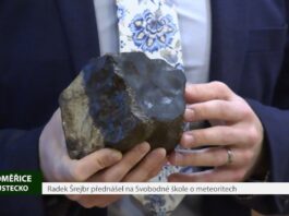 LITOMĚŘICE: Radek Šrejbr přednášel na Svobodné škole o meteoritech