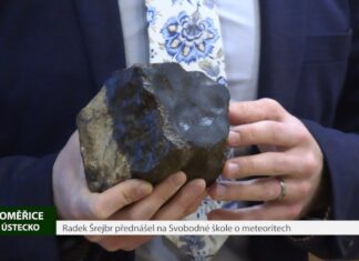 LITOMĚŘICE: Radek Šrejbr přednášel na Svobodné škole o meteoritech