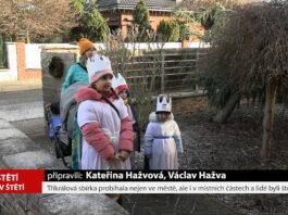 ŠTĚTÍ: Tříkrálová sbírka probíhala nejen ve městě, ale i v místních částech a lidé byli štědří