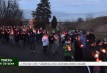 TEREZÍN: 2. Průvod světel Památníku letos obohatilo dětské divadlo