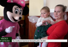 KŘEŠICE: Na maškarní karneval dorazilo přes 70 dětí