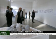 TEREZÍN: V Památníku začala výstava současného ukrajinského komiksu