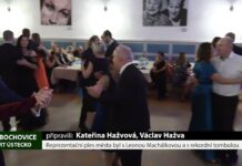 LIBOCHOVICE: Reprezentační ples města byl s Leonou Machálkovou a s rekordní tombolou