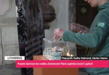 LITOMĚŘICE: Poutní slavnost ke svátku Zvěstování Páně zaplnila kostel i galerii