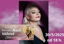 ÚŠTĚCKO: Zámek Konojedy zve na benefiční koncert Nadi Válové „Viktorce ze srdce“