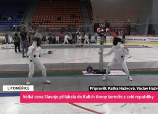 LITOMĚŘICE: Velká cena Slavoje přilákala do Kalich Areny šermíře z celé republiky