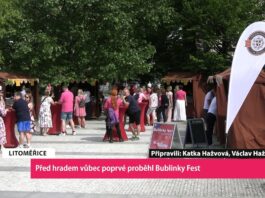 LITOMĚŘICE: Před hradem vůbec poprvé proběhl Bublinky Fest
