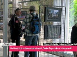 Na Hasičských slavnostech bylo i „České Švýcarsko v plamenech“