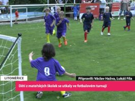LITOMĚŘICE: Děti z mateřských školek se utkaly ve fotbalovém turnaji