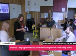 LITOMĚŘICE: Grafici z Litegry prezentovali před odbornou porotou své návrhy obalů