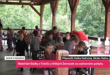 SLOUP V ČECHÁCH: Mateřské školky z Travčic a Velkých Žernosek na ozdravném pobytu