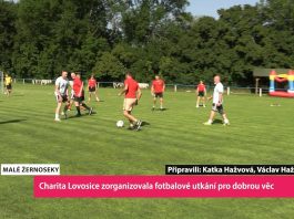 MALÉ ŽERNOSEKY: Charita Lovosice zorganizovala fotbalové utkání pro dobrou věc