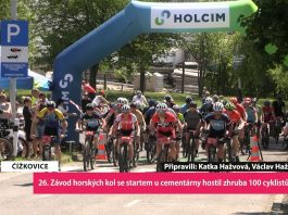 ČÍŽKOVICE: 26. Závod horských kol v areálu cementárny hostil zhruba 100 cyklistů